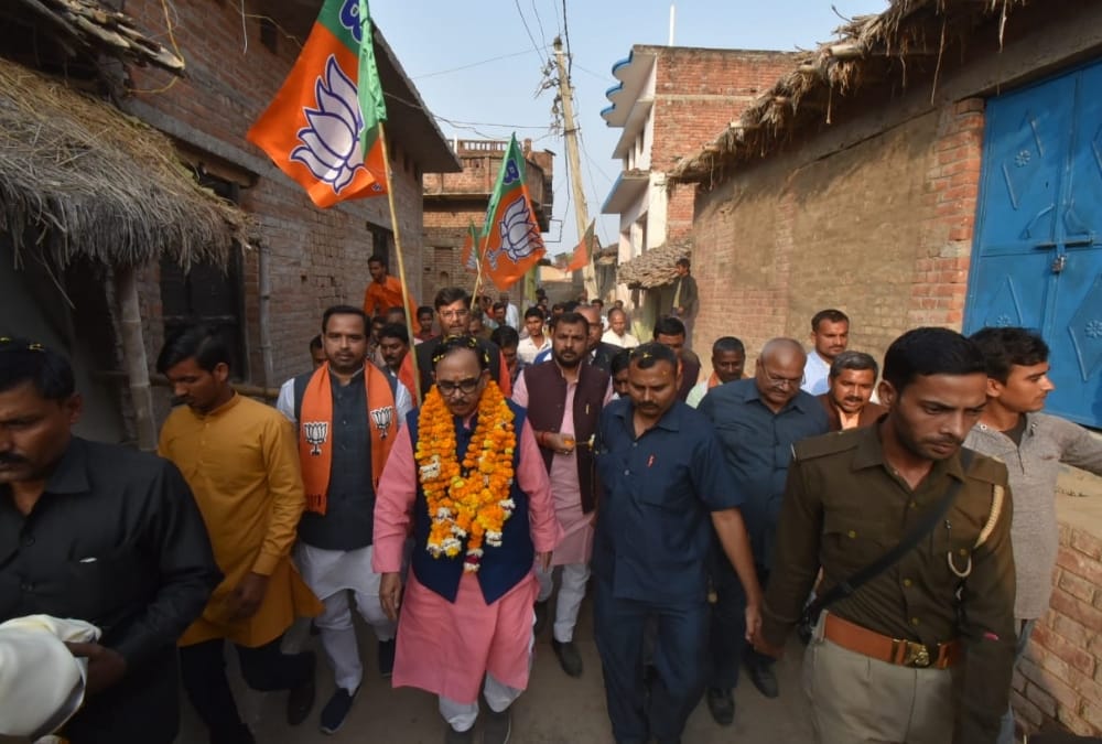BJP starts campaign for 2019 general election.