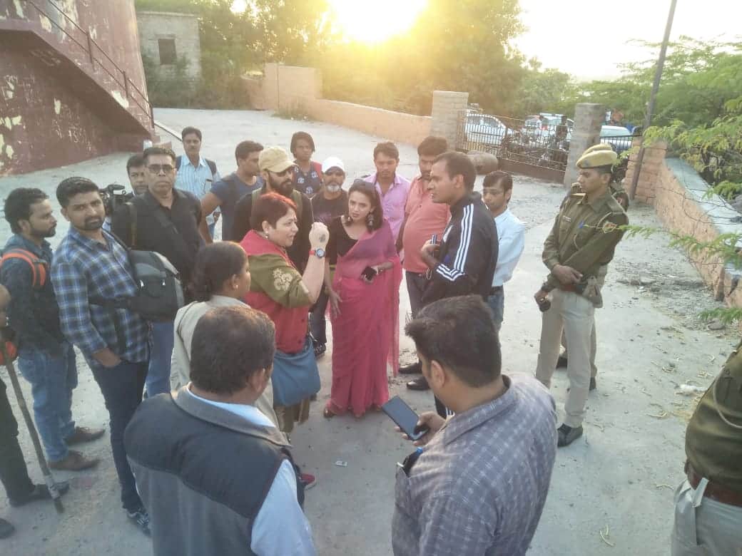 Priyanka Nick wedding fight between media persons and bouncers in Jodhpur