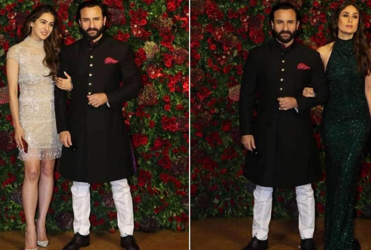 kareena kapoor ignore sara ali khan at deepika ranveer reception