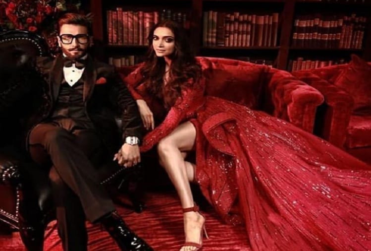 DeepVeer wedding reception Deepika looks like Barbie in red and Ranveer dapper look win your heart