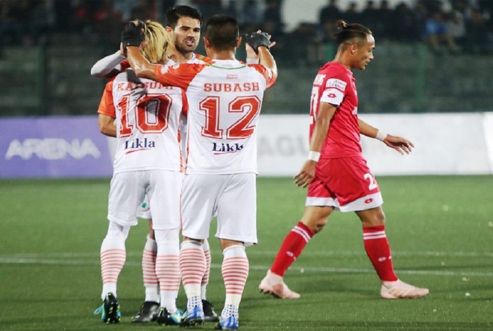 Neroca FC beat shillong lajong fc 2-1 to rise to fifth spot in I-leauge