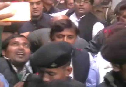 Akhilesh Yadav in kanpur city