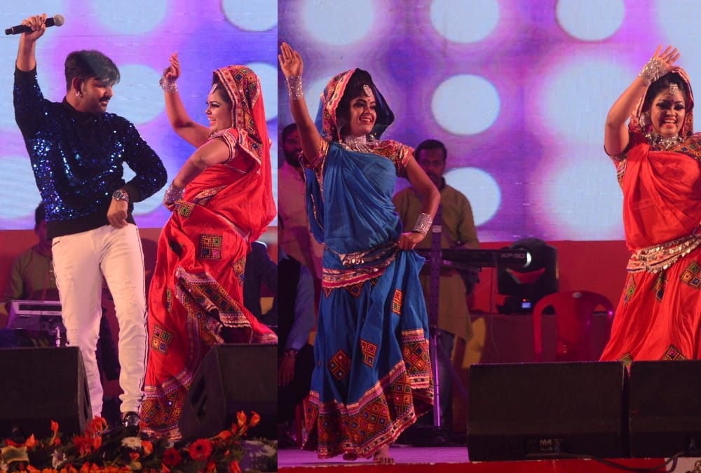 bhojpuri night in lucknow mahotsav.