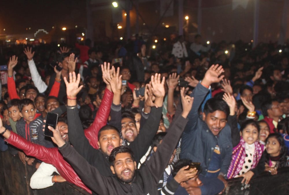 bhojpuri night in lucknow mahotsav.