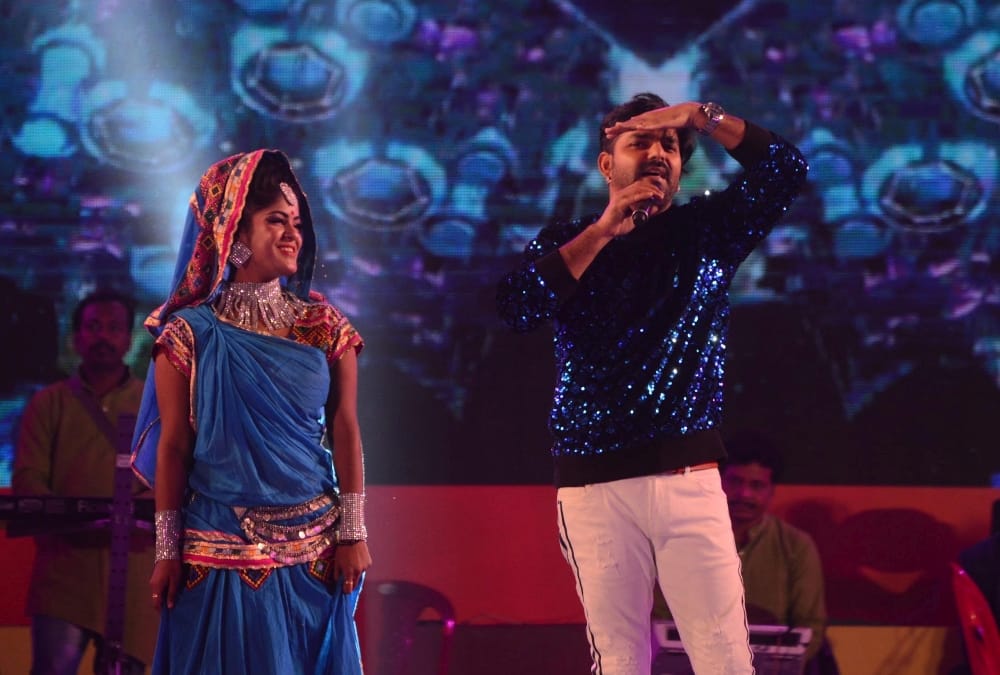 bhojpuri night in lucknow mahotsav.