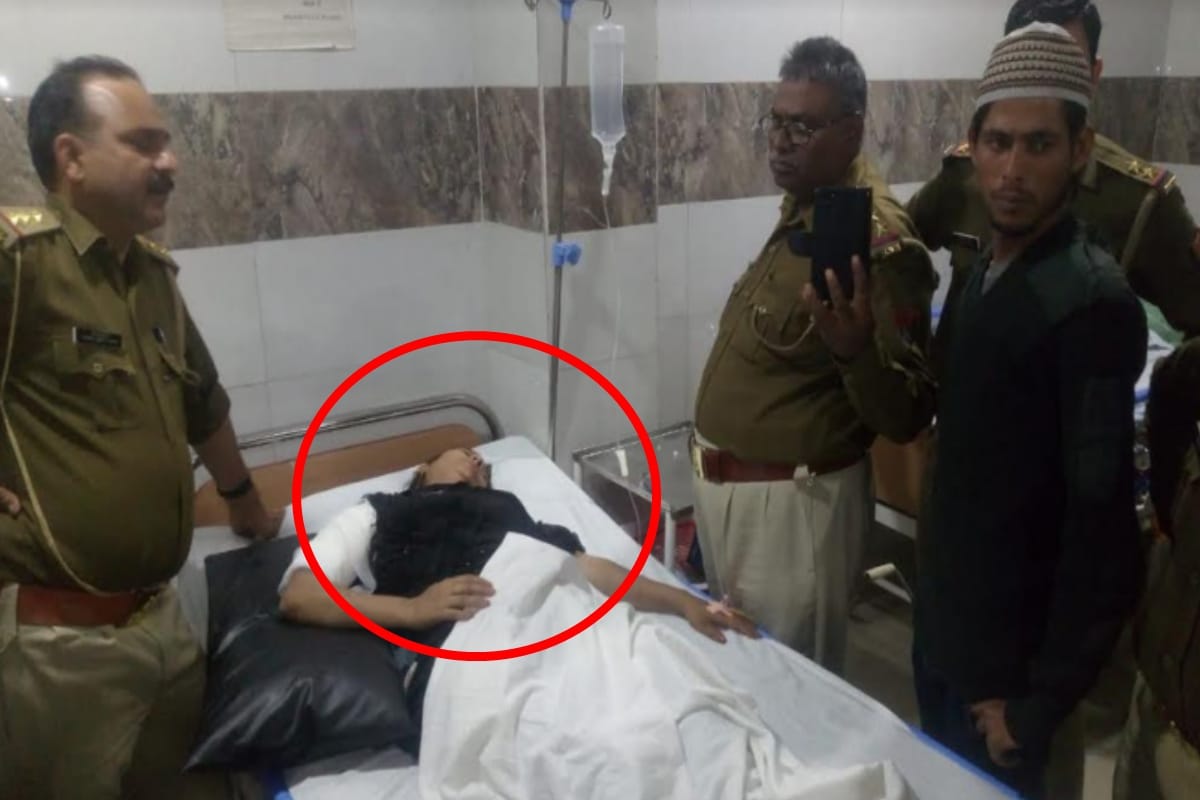 UP: four bikers in meerut shot a woman going to her in laws
