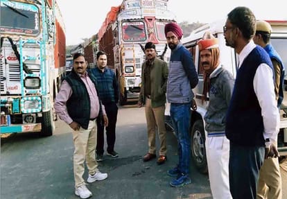 truck driver tried to crush SDM and two officers