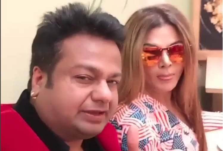 rakhi sawant and deepak kalal wedding create drama in a press conference