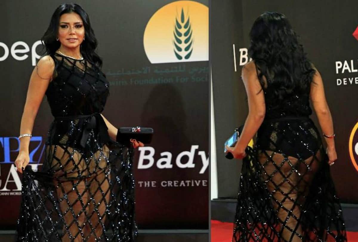 Egyptian actress Rania Youssef charged over revealing dress in film festival