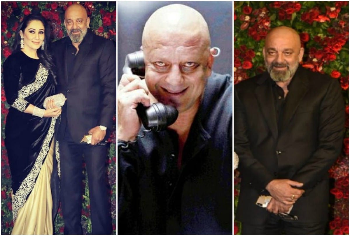DeepVeer wedding reception Sanjay Dutt spotted in bald look