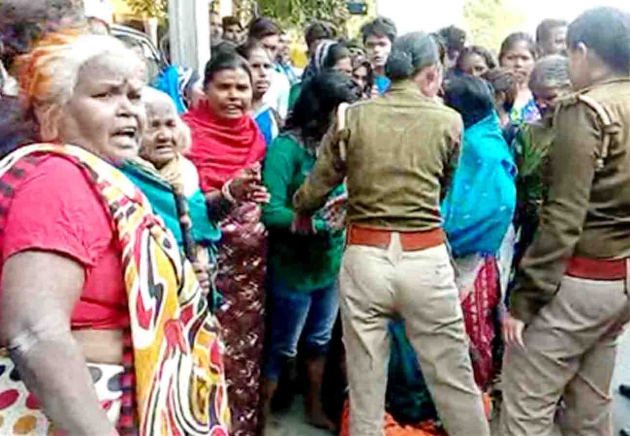 protest against Ultimatum to vacate the properties of algin mill