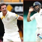 hazlewood vs kohli
