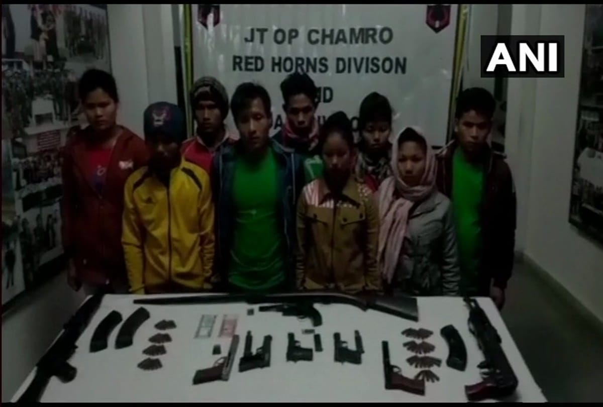 Nine terrorists of NDFB arrested in Arunachal Pradesh