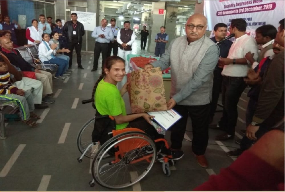 Uttarakhand Girl garima Won Wheelchair race After Spinal cord fracture