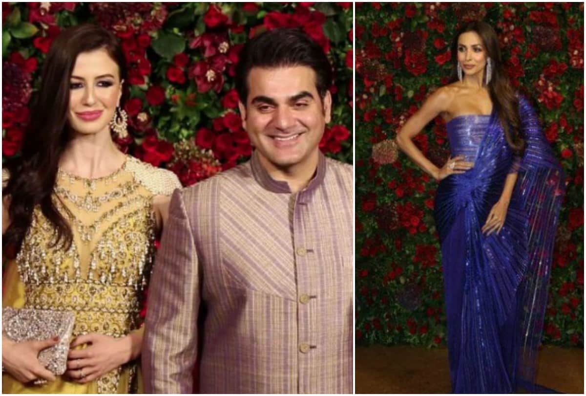 Malaika Arora dazzles in red Arbaaz Khan walks with girlfriend Giorgia
