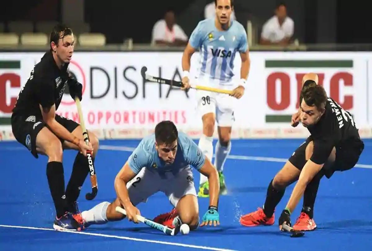 Men hockey world cup 2018: Olympic champion Argentina beats by New Zealand