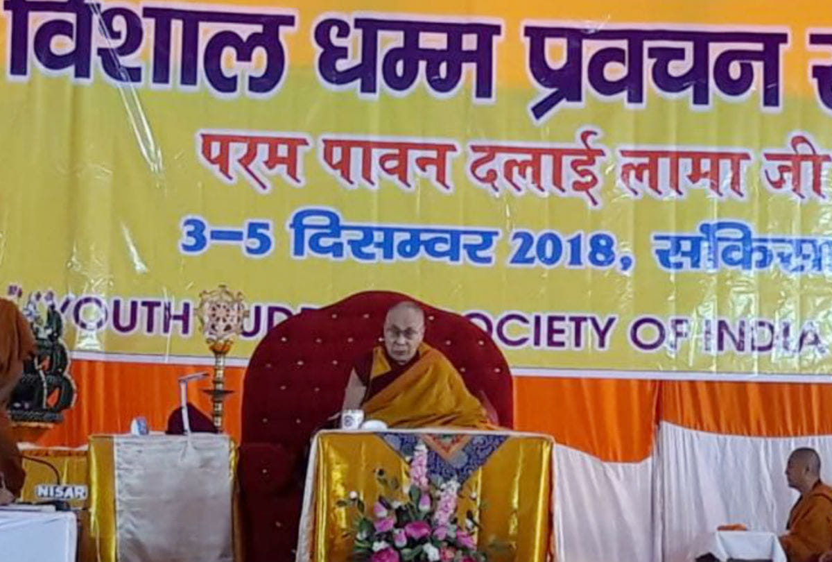 Dalai Lama says world would be adopted non violence theory of India