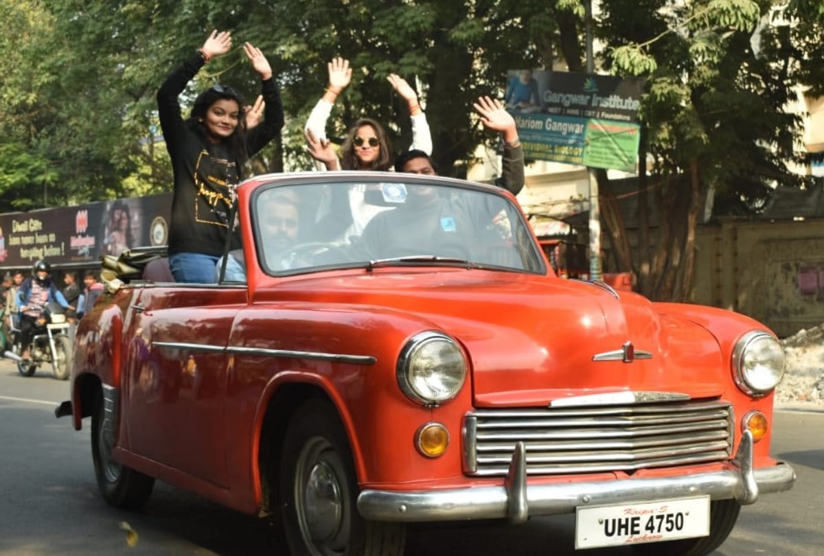 vintage car rally 2018 in lucknow