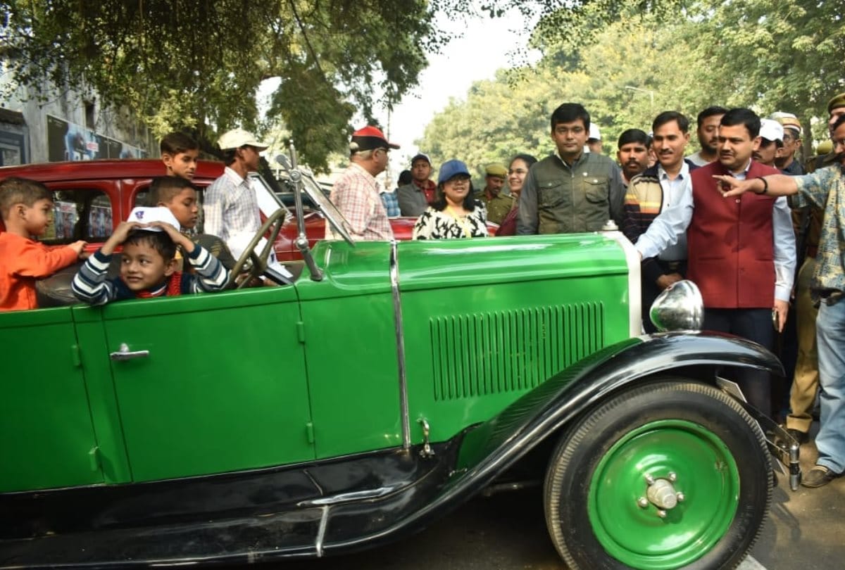 vintage car rally 2018 in lucknow