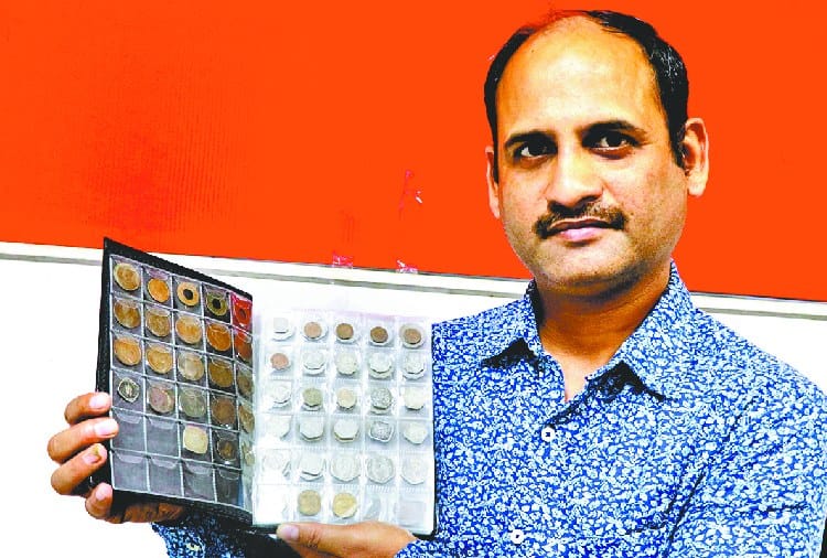 Rare Coins Collection, Chandigarh Head Constable Vijay Kumar Fond of Coins Collection