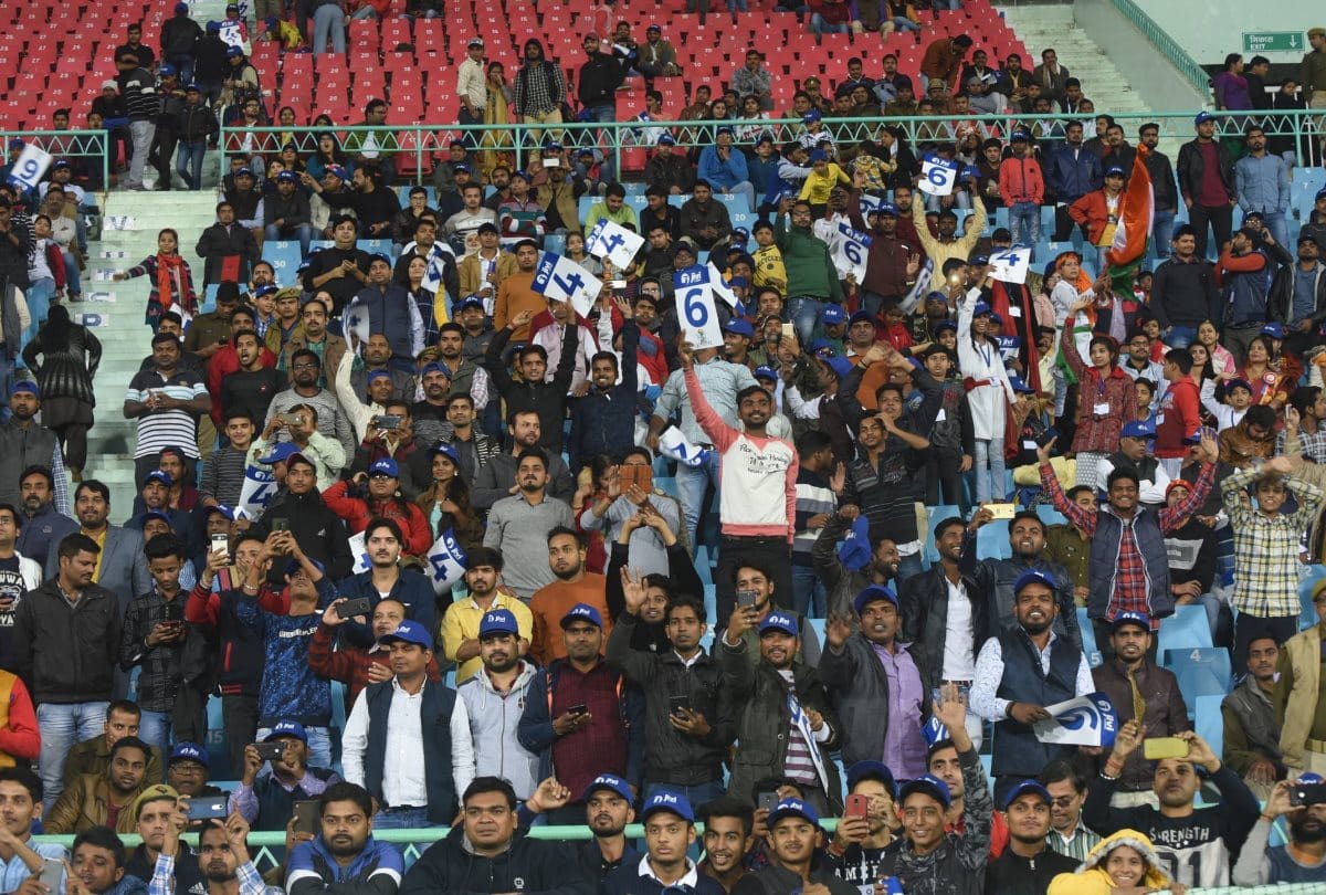 exhibition match of celebrity cup in lucknow.