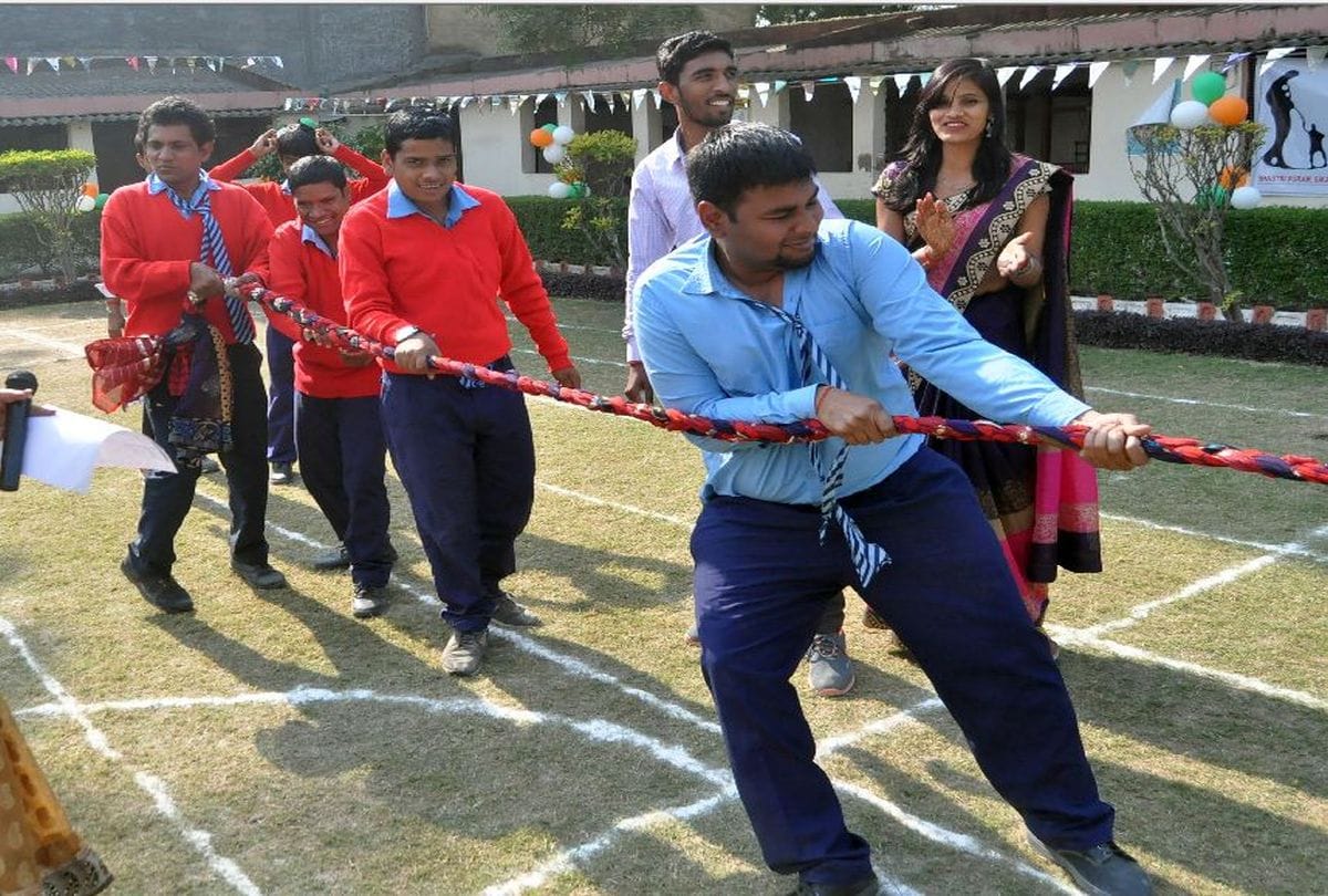 World Disabilities Day games held by Tears dull institute in agra