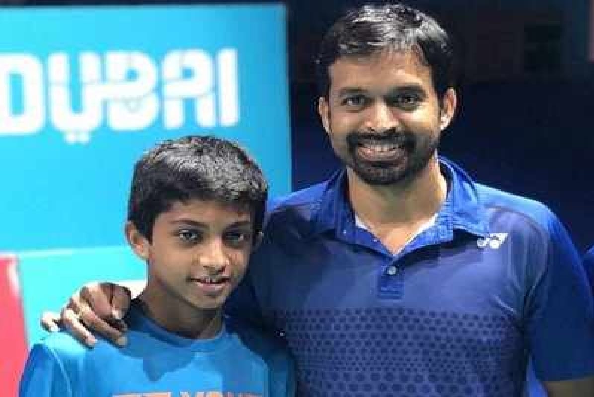 sai vishnu became sub junior national badminton champion