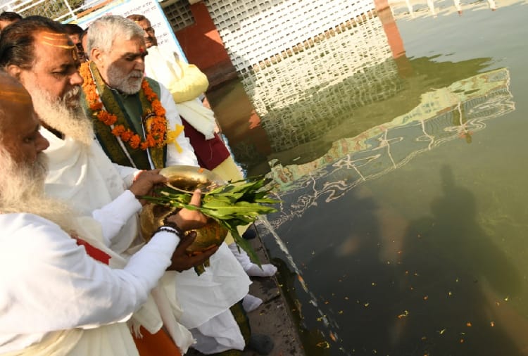 Kumbh snan begins in Kurukshetra of haryana