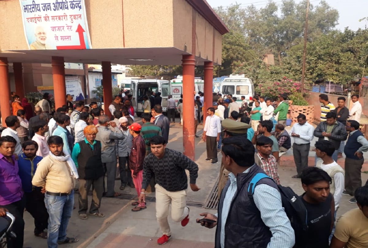 Hathras: uncontrolled tractor flip, death of three, many injured