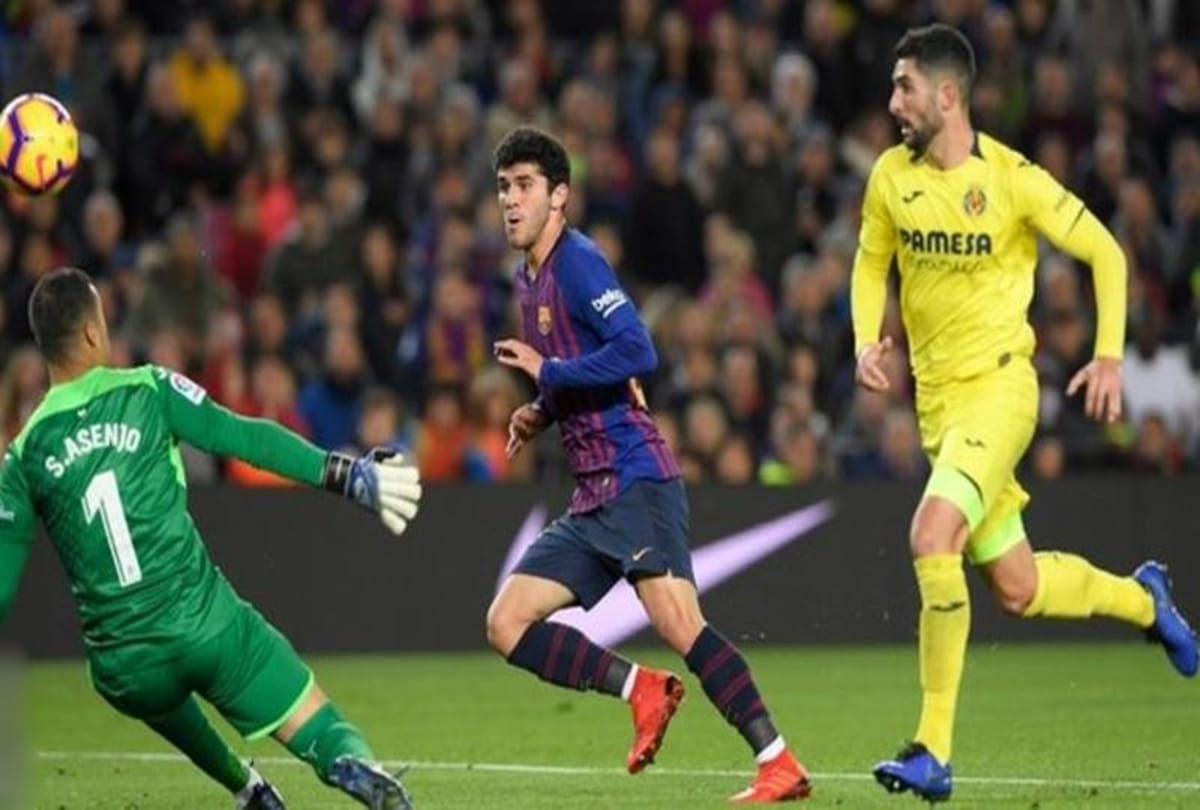 La Liga 2018: Dembele puts Barcelona on top of La Liga table with Villarreal win as Sevilla