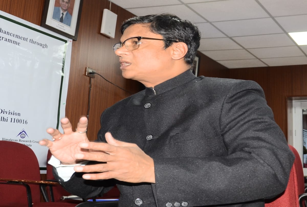 Science for Equity Environment and Development (Seed) Division Head Dr. D Dutta statement shimla