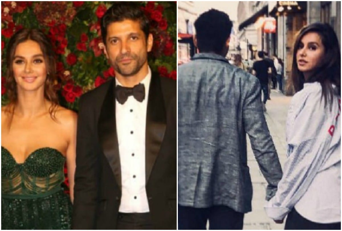 farhan akhtar is viral on social media again with shibani dandekar