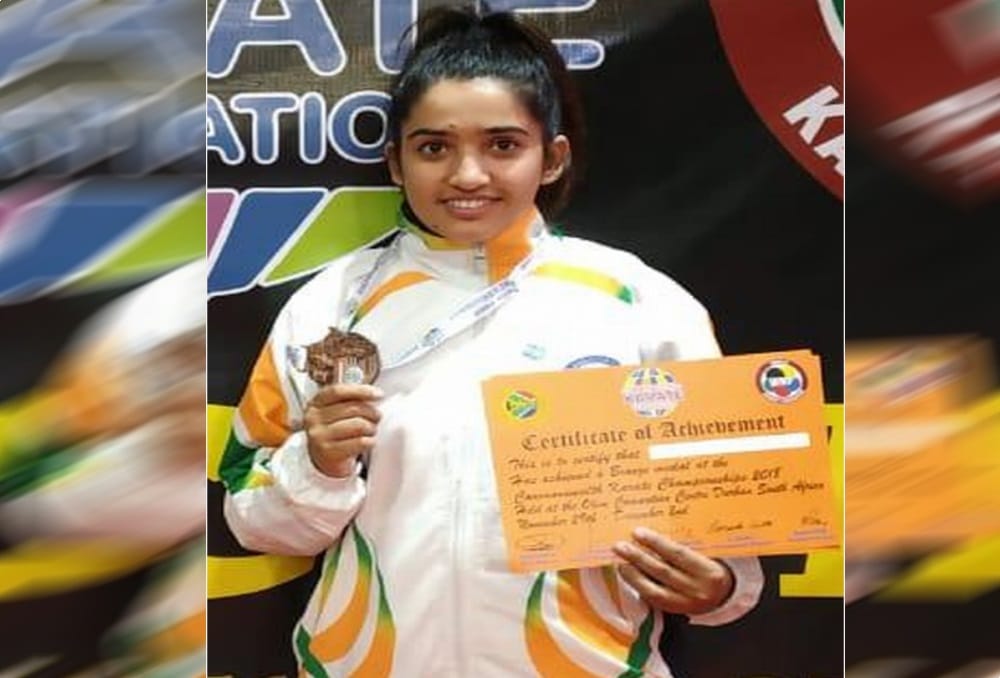 Commonwealth championship 2018 uttarakhand Girl Ishwari Joshi wins bronze medal 