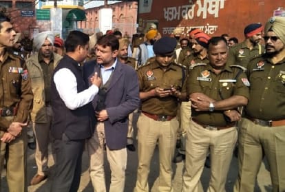 sugarcane farmers protests in phagwara against government