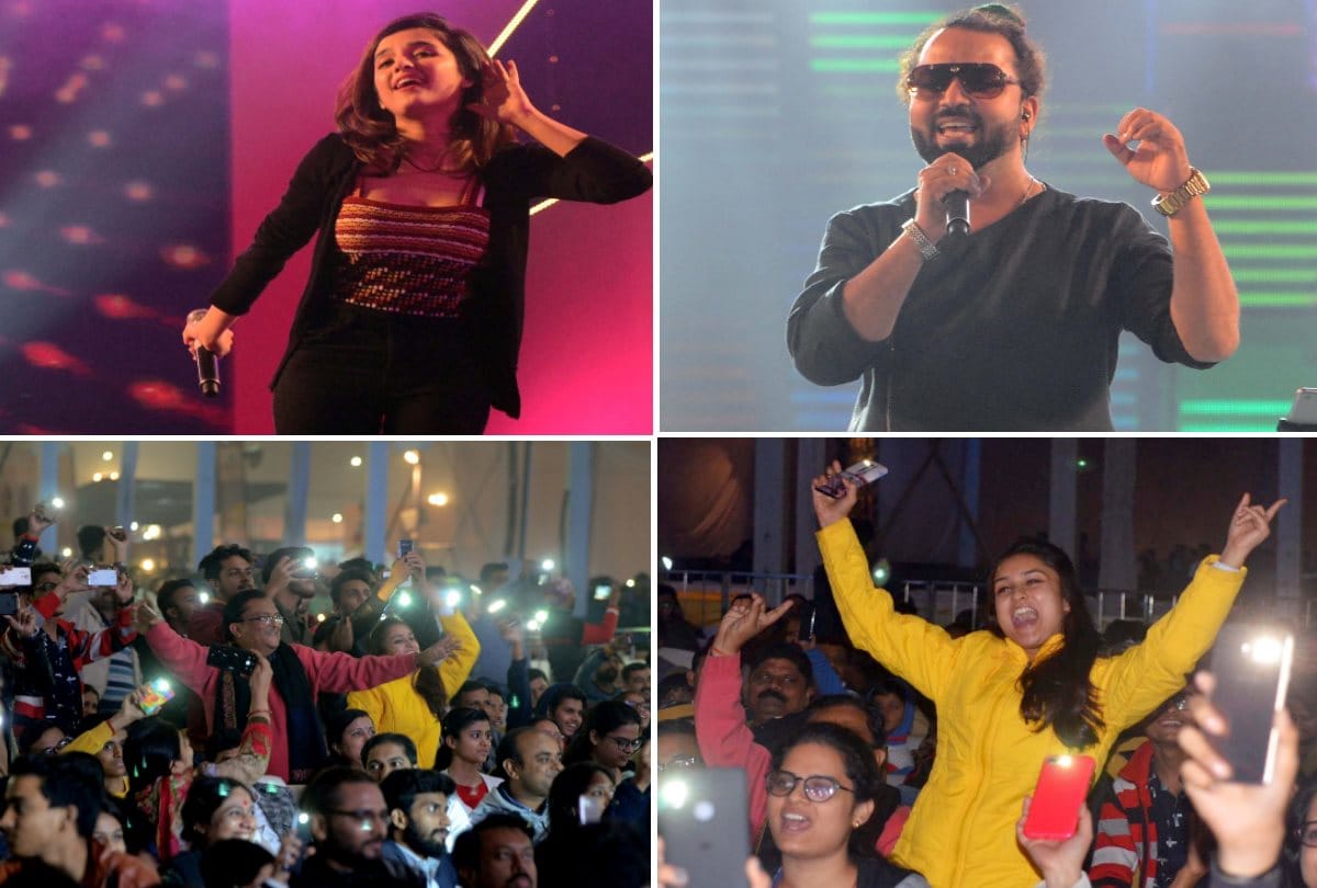 singer brijesh and shirley setia performed in lucknow mahotsav