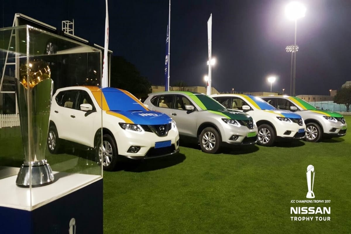 Nissan kicks becomes the official car for the 2019 icc cricket world cup