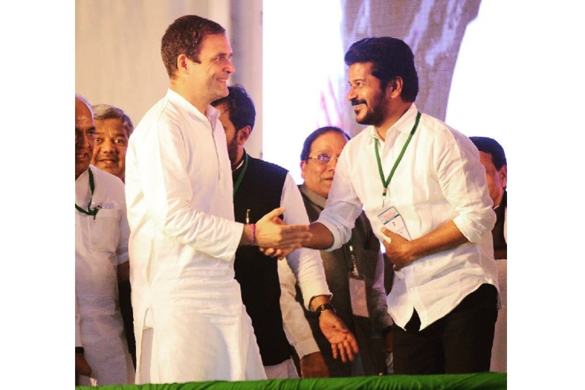 Telangana elections 2018 Kodangal Congress MLA Revanth Reddy arrested k chandrasekhar rao rally