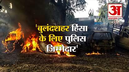 BJP mp and mla says police is responsible for bulandshahr violence