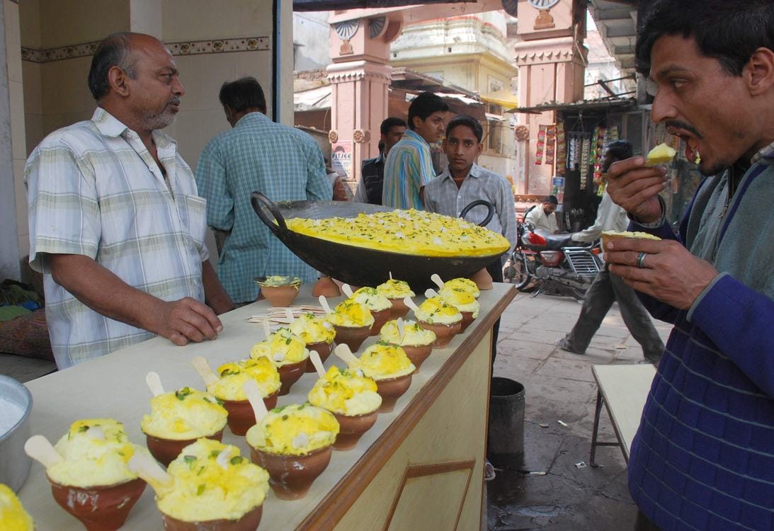 varanasi famous dessert malaiyo taste is unique