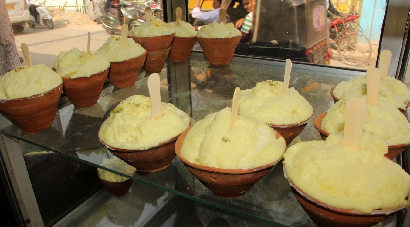 varanasi famous dessert malaiyo taste is unique