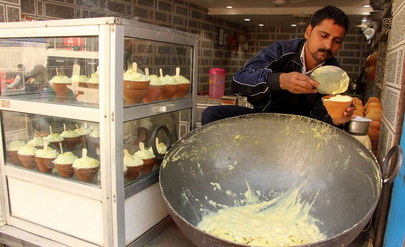varanasi famous dessert malaiyo taste is unique