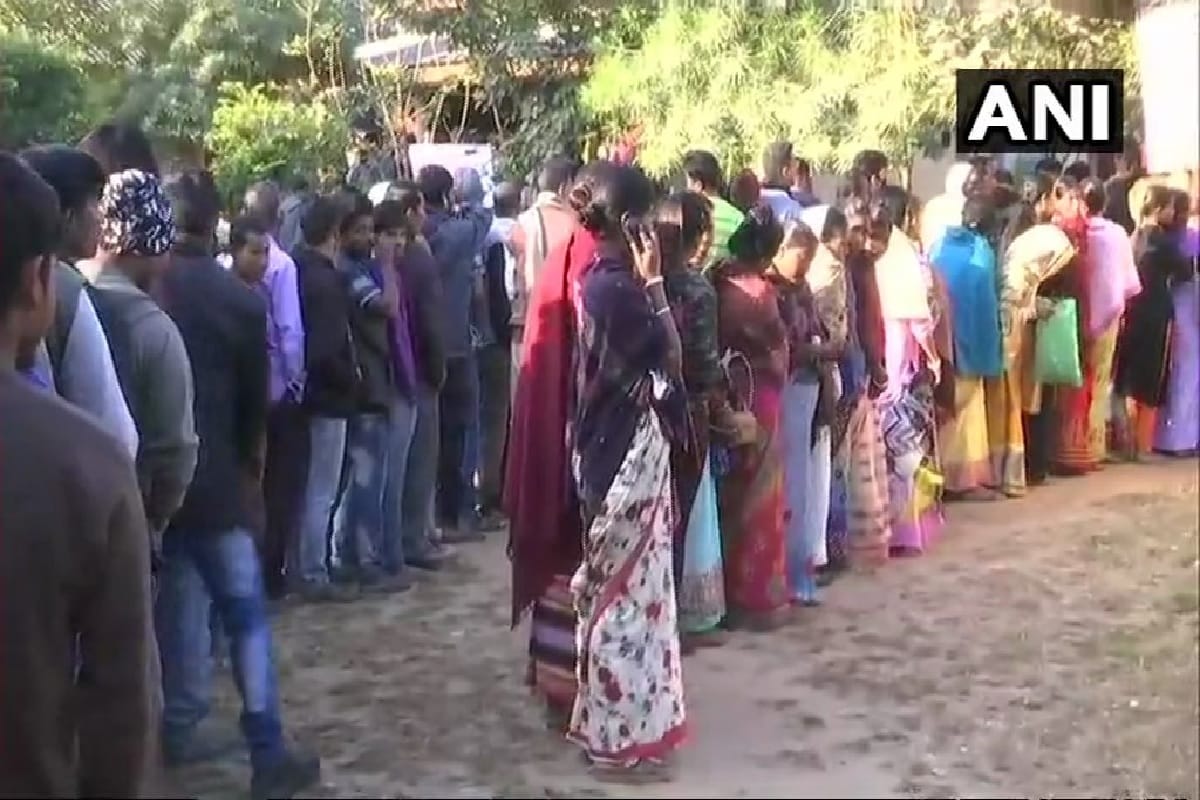 Assam local body elections: Voting underway at a polling booths