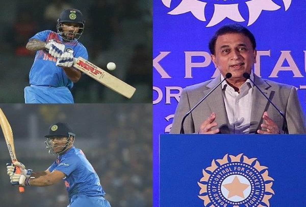 Why are MS Dhoni, Shikhar Dhawan not playing domestic cricket says Sunil Gavaskar