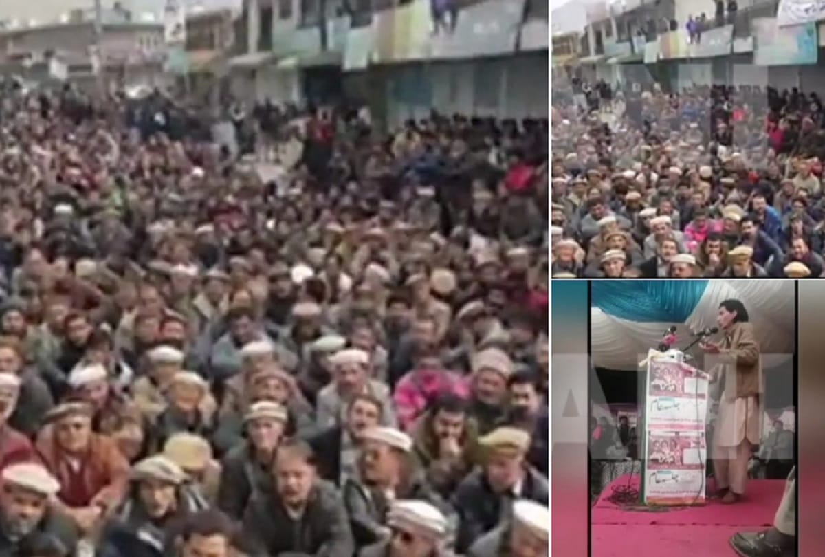 Massive protest against Pakistan in Hunza, Gilgit Baltistan