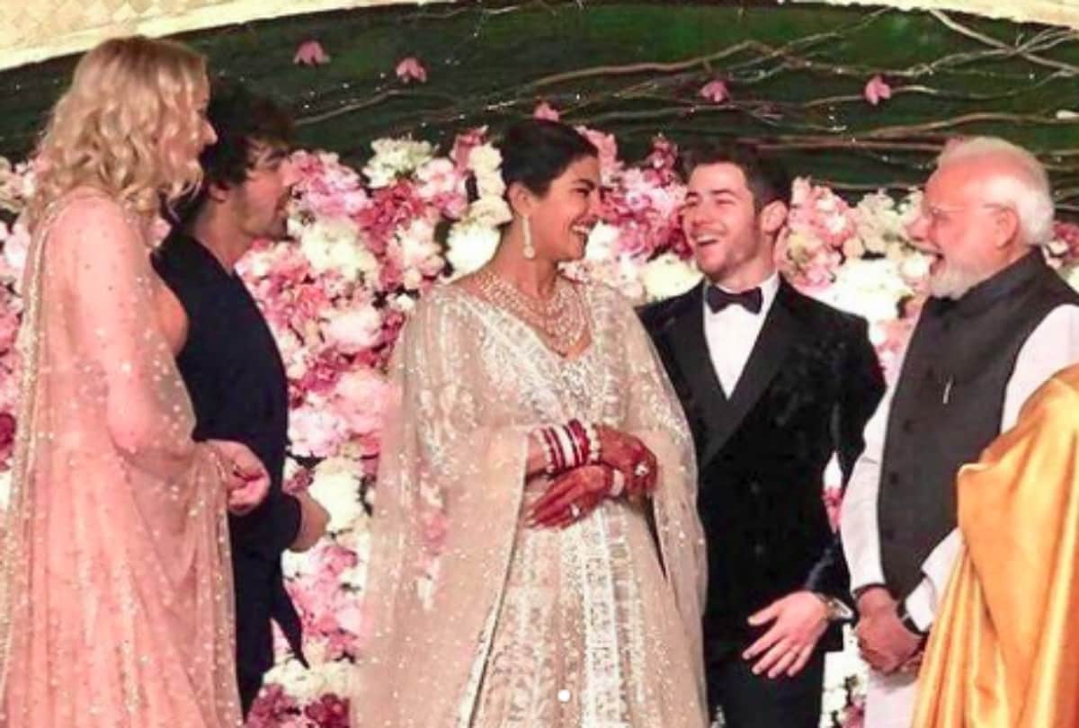 Priyanka and Nick in the first public event after marriage