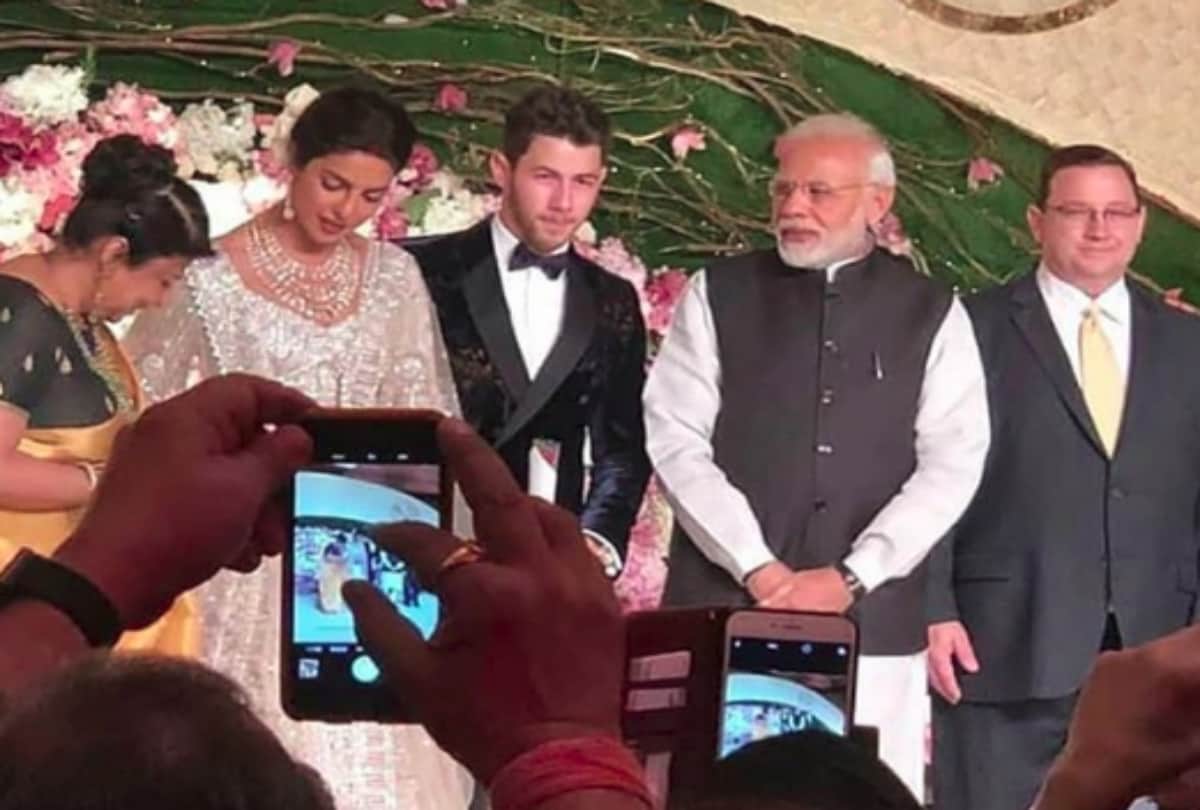 Priyanka Nick Priyanka Chopra Thanks to Prime Minister Narendra Modi for coming delhi Reception