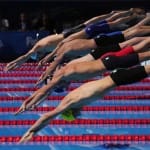 swimming