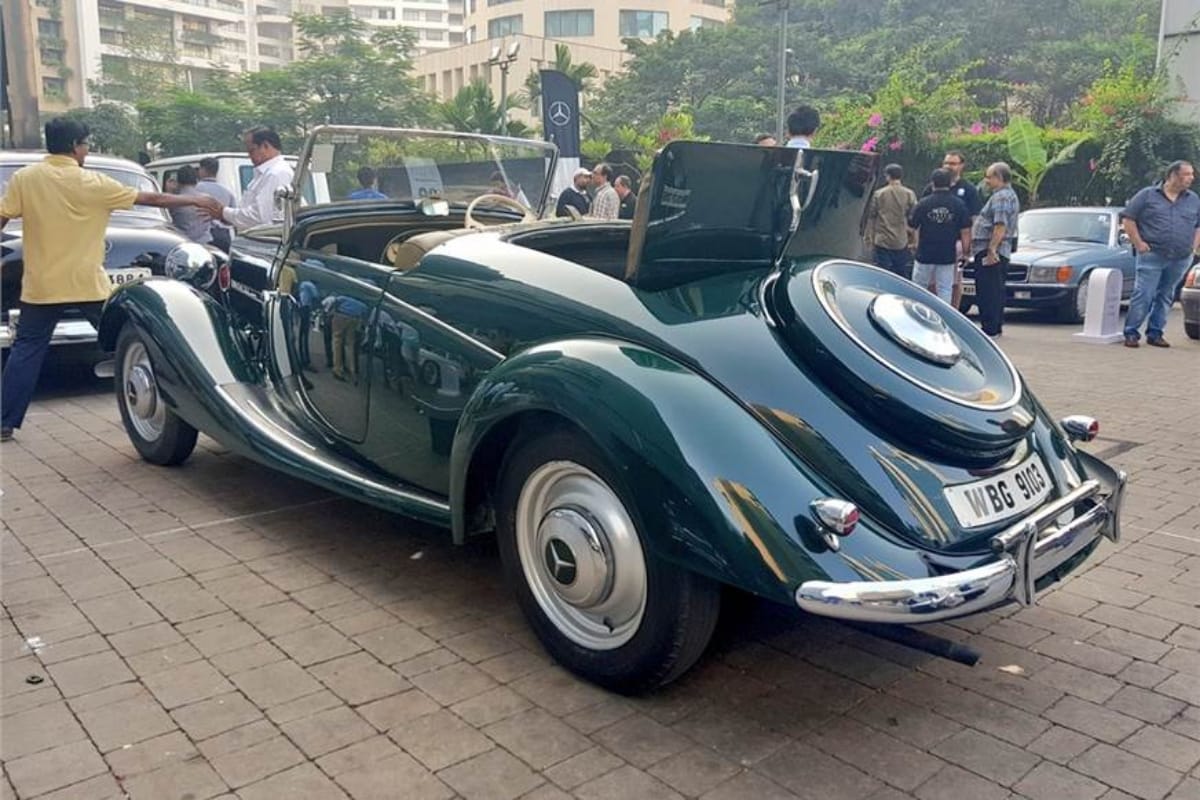 Mercedes benz classic car rally images