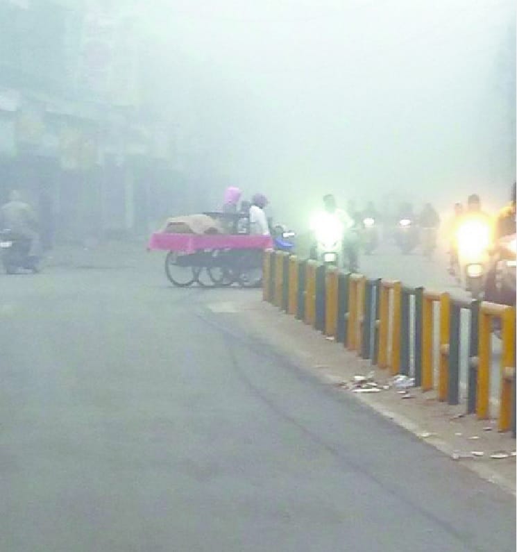 Minimum temperature below 5 degree Celsius