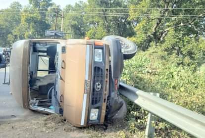 itbp mini bus accident at paonta sahib sirmour himachal